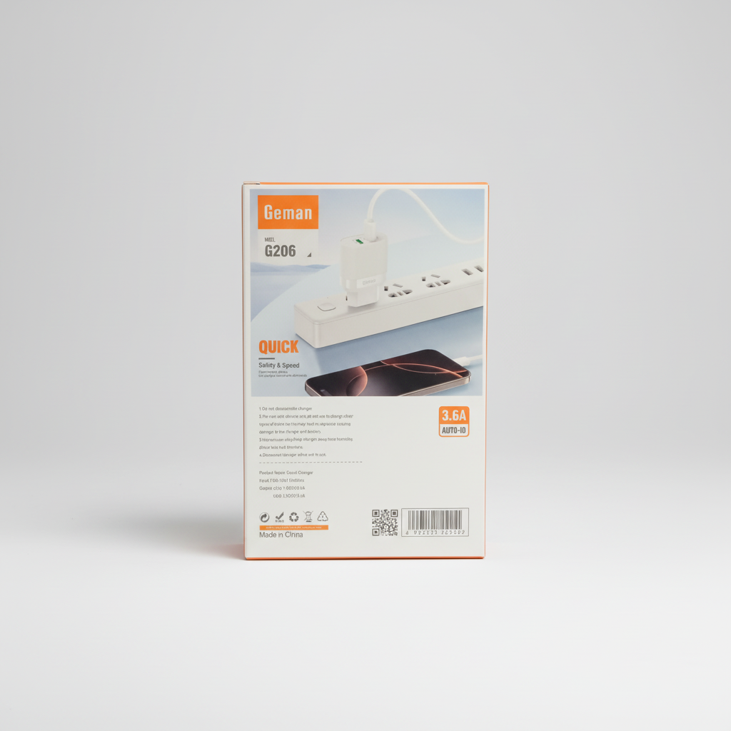 Gemantravelcharger Quick Travel Charger G206